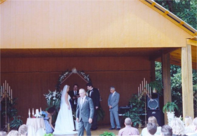 Wedding Ceremony Begins - Giving of The Bride