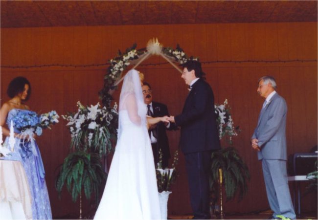 Wedding Ceremony - Placing of The Ring by The Groom