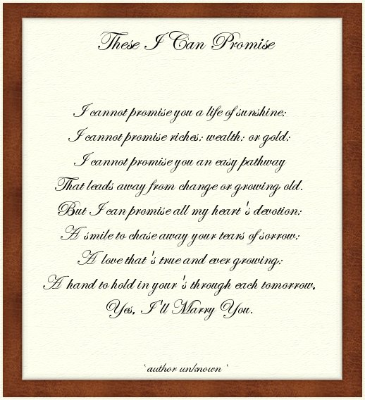 Our Wedding Poem